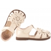 BARTEK 8900314 SANDAŁKI DZIEWCZĘCE ZABUDOWANE beżowe
