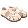 BARTEK 8900314 SANDAŁKI DZIEWCZĘCE ZABUDOWANE beżowe