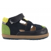 BARTEK 8600587 SKÓRZANE SANDAŁKI CHŁOPIĘCE ZABUDOWANE PÓŁBUTY WYCINANE
