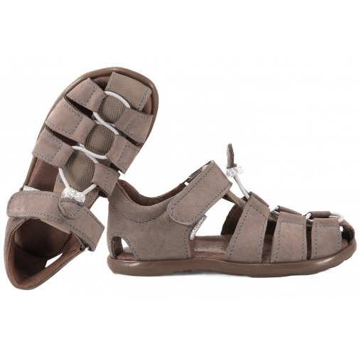 MAZUREK 1364 SANDAŁKI SKÓRZANE ZABUDOWANE DZIECIĘCE NUBUK