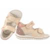 PRIMIGI 1364100 SANDAŁKI DZIEWCZĘCE SANDAŁY EKO PU złoty beż