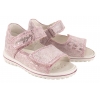 PRIMIGI 1363944 SKÓRZANE SANDAŁKI DZIEWCZĘCE SANDAŁY  PU różowe