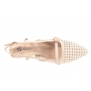 MACIEJKA K7446-22 AŻUROWE SKÓRZANE SANDAŁY DAMSKIE SZPILKI CZÓŁENKA NA LATO