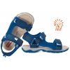 MILAMI 520-6 SANDAŁKI DZIECIĘCE SANDAŁY TEKSTYLNE NA RZEPY niebieskie