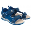 MILAMI 520-6 SANDAŁKI DZIECIĘCE SANDAŁY TEKSTYLNE NA RZEPY niebieskie