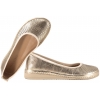RAVINI 9118106-1 BAREFOOT AŻUROWE BALERINY SKÓRZANE DAMSKIE złote