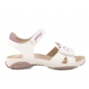 PRIMIGI 1384000 SANDAŁKI DZIEWCZĘCE SANDAŁY EKO NA RZEPY białe