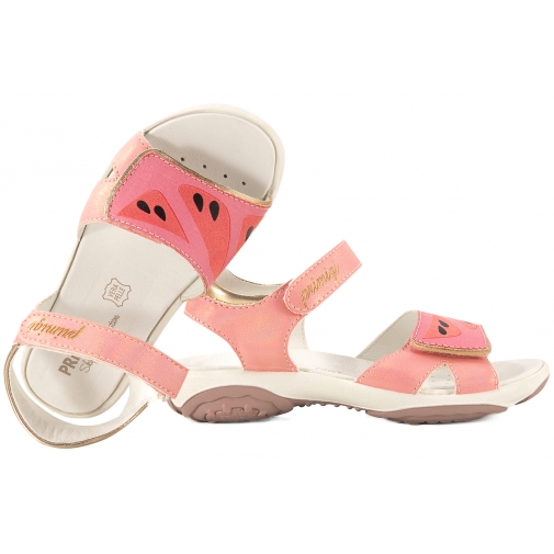 PRIMIGI 1384200 SANDAŁKI DZIEWCZĘCE SANDAŁY EKO NA RZEPY różowe