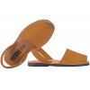 VERANO 2202 SANDAŁY DAMSKIE HISZPAŃSKIE SKÓRZANE ZAMSZOWE rude