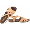 VERANO 674 SANDAŁY DAMSKIE HISZPAŃSKIE SKÓRZANE NA KORKU nude