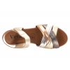 VERANO 3774 SKÓRZANE SANDAŁY DAMSKIE HISZPAŃSKIE NA KOTURNIE