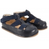 OBEX HELIS OUTDOOR BAREFOOT SANDAŁKI SKÓRZANE KAPCIE PAPCIE DZIECIĘCE granat