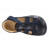 OBEX HELIS II SZEROKIE BAREFOOT FLEXY SKÓRZANE KAPCIE PAPCIE DZIECIĘCE SANDAŁKI