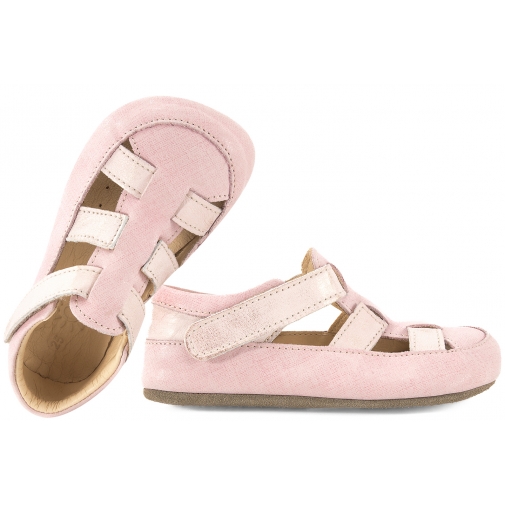 OBEX LASTI II SZEROKIE BAREFOOT FLEXY SKÓRZANE KAPCIE PAPCIE DZIEWCZĘCE SANDAŁKI