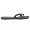 IPANEMA 83673-BB740 KIREI JAPONKI DAMSKIE KLAPKI PLAŻA BASEN PRYSZNIC  czarny/pantera