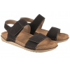 INBLU AA-70 SANDAŁY DAMSKIE EKO SOFT PU SKÓRZANA WKŁADKA czarne
