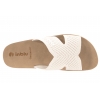 INBLU AG-14 TEKSTYLNE KLAPKI DAMSKIE SOFT PU ghiaccio - lodowe