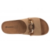 INBLU TF-04 KLAPKI DAMSKIE NA OBCASIE SOFT PU piaskowe