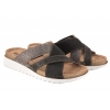 INBLU CN-57 KLAPKI DAMSKIE KOMFORT SOFT PU czarne