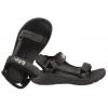 LEE COOPER LCW-26-34-4433L SANDAŁY MŁODZIEŻOWE DAMSKIE PU czarno-srebrne