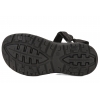 LEE COOPER LCW-26-34-4433L SANDAŁY MŁODZIEŻOWE DAMSKIE PU czarno-srebrne