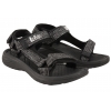 LEE COOPER LCW-26-34-4433L SANDAŁY MŁODZIEŻOWE DAMSKIE PU czarno-srebrne