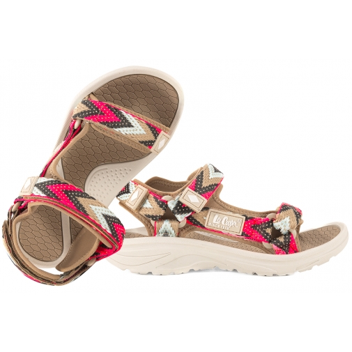 LEE COOPER LCW-26-34-4429L TESKTYLNE SANDAŁY DAMSKIE MŁODZIEŻOWE PU