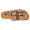 LEE COOPER LCW-26-35-4451L KLAPKI DAMSKIE NA PLATFORMIE KOMFORT beżowe