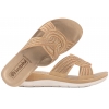 INBLU BV-47 KLAPKI DAMSKIE COMFORT SOFT EKO PU piaskowe