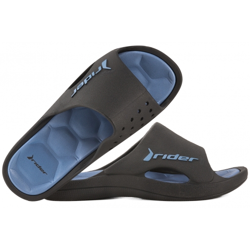 RIDER 83632 RIDER BAY XIV KLAPKI BASENOWE LETNIE DOMOWE MĘSKIE czarne