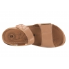 JEZZI 20SD98-0146 SANDAŁY DAMSKIE NA KOTURNIE RZEPY taupe
