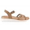 INBLU CN-54 SANDAŁY DAMSKIE KOMFORT SOFT PU piaskowe