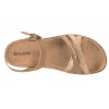 INBLU CN-54 SANDAŁY DAMSKIE KOMFORT SOFT PU piaskowe