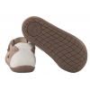 EMEL E2825-4 BAREFOOT PÓŁBUTY WYCINANE SANDAŁY PEŁNE SKÓRZANE taupe