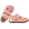 EMEL E2825-2 BAREFOOT PÓŁBUTY WYCINANE DZIEWCZĘCE SANDAŁY PEŁNE SKÓRZANE