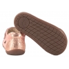 EMEL E2825-2 BAREFOOT PÓŁBUTY WYCINANE DZIEWCZĘCE SANDAŁY PEŁNE SKÓRZANE