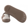 EMEL E2825M-4 BAREFOOT PÓŁBUTY WYCINANE SANDAŁY PEŁNE SKÓRZANE taupe