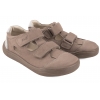 EMEL E2825M-4 BAREFOOT PÓŁBUTY WYCINANE SANDAŁY PEŁNE SKÓRZANE taupe
