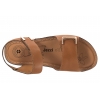 JEZZI 25SD98-8815 SANDAŁY DAMSKIE NA KOTURNIE RZEPY camel