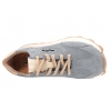 FILIPPO DP7498 PÓŁBUTY DAMSKIE ZAMSZOWE SNEAKERSY NA PLATFORMIE SKÓRA szare