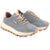 FILIPPO DP7498 PÓŁBUTY DAMSKIE ZAMSZOWE SNEAKERSY NA PLATFORMIE SKÓRA szare