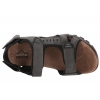 SUPERUN 6461 SKÓRZANE SANDAŁY MĘSKIE LETNIE SOFT PU c.szary