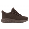 BIG STAR UU274055 BUTY SPORTOWE DAMSKIE SNEAKERSY TEKSTYLNE NA PLATFORMIE brązowe
