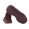 BIG STAR UU274053 BUTY SPORTOWE DAMSKIE SNEAKERSY TEKSTYLNE NA PLATFORMIE bordowe