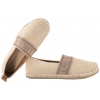 POTOCKI 26-16373BG ESPADRYLE DAMSKIE WSUWKI TENISÓWKI TEKSTYLNE beżowe