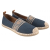 POTOCKI 26-16373NV ESPADRYLE DAMSKIE WSUWKI TENISÓWKI TEKSTYLNE granatowe
