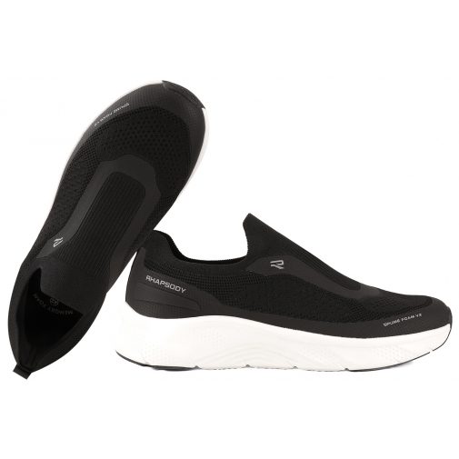 AMERICAN CLUB RH176 BUTY SPORTOWE MĘSKIE WSUWKI TEKSTYLNE SNEAKERSY czarne