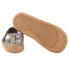MILAMI BF10C-BR-32 BAREFOOT TEKSTYLNO-SKÓRZANE PÓŁBUTY SANDAŁY DOMOWE KAPCIE