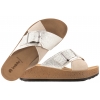 INBLU PK-46 KLAPKI DAMSKIE KOTURN NA PLATFORMIE SOFT PCV srebrny