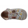 MILAMI 226-BR-32 TEKSTYLNO-SKÓRZANE DOMOWE CHŁOPIĘCE KAPCIE PAPCIE RZEP